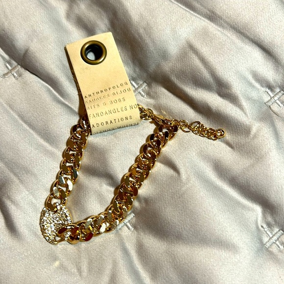 Anthropologie chain link bracelet NWT - Picture 2 of 3